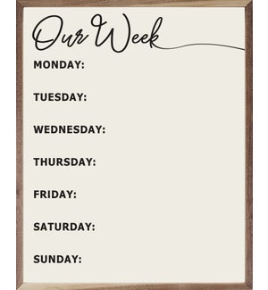 Whiteboard Our Week